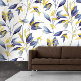 Premium Floral Wallpaper Roll for Covering Living Room Bedroom Walls
