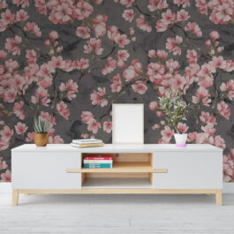 Artists Flower Design Wallpaper Roll for Covering Living Room Bedroom Walls
